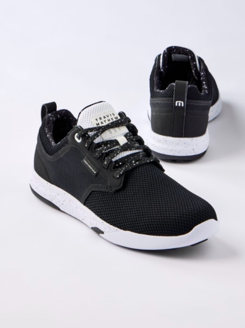 TravisMathew Cuater The Daily Pro Hybrid Black Golf Shoes